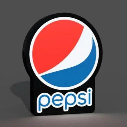 Pepsi Cola inspired - LED LightBox Lamp / Sign FYLZGO Signs