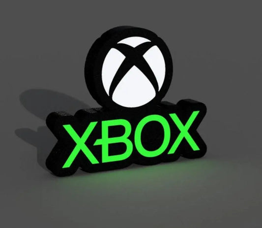 XBOX Inspired for the Gamer - LED LightBox Lamp / Sign FYLZGO Signs