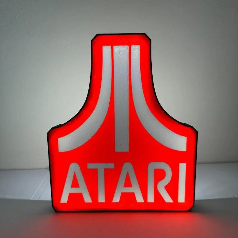 Atari Retro LED Light box FYLZGO Signs