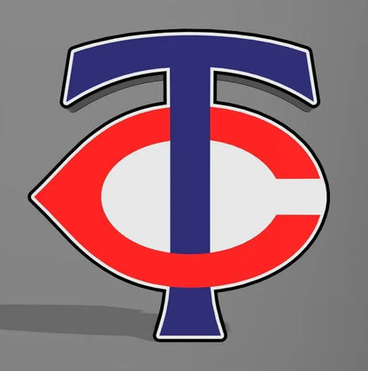 Minnesota Twins MLB LightBox Sign / Lamp MLB FYLZGO Signs