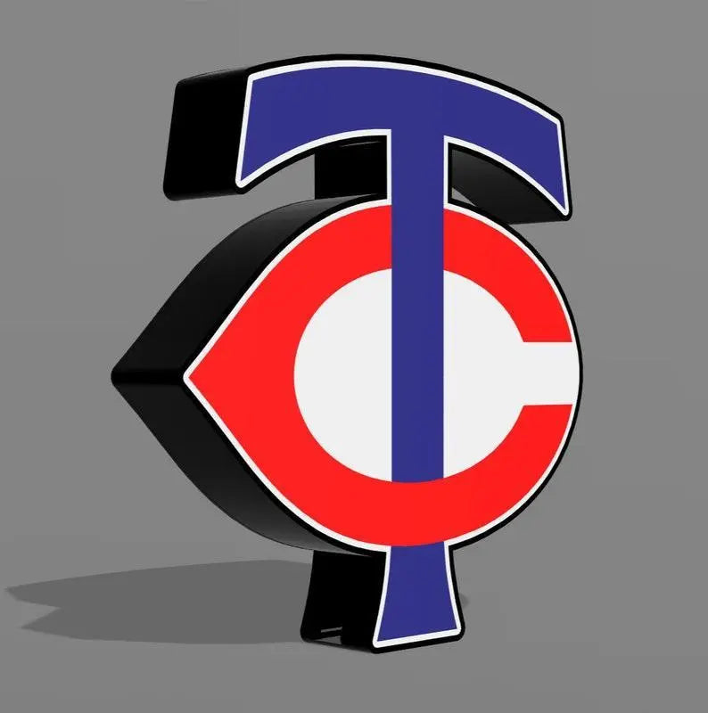 Minnesota Twins MLB LightBox Sign / Lamp MLB FYLZGO Signs