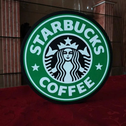 Starbucks Coffee Inspired Lightbox LED Lamp FYLZGO Signs