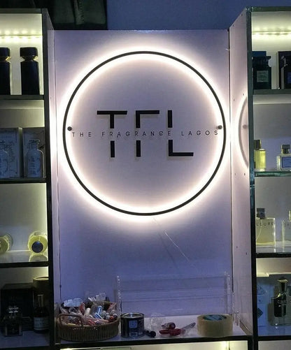 Custom Acrylic Business Logo Sign,Custom Light up Sign,3D Round Business Logo Sign,Salon Decor,Salon Sign,Office Storefront ,led Wall Sign FYLZGO Signs
