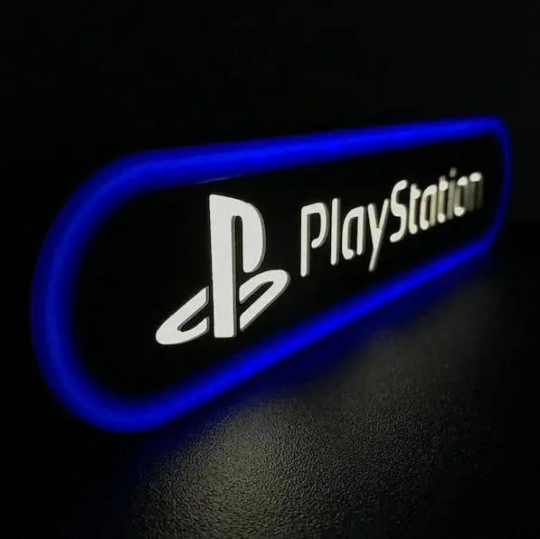 PlayStation 3d Printed Led Sign FYLZGO Signs