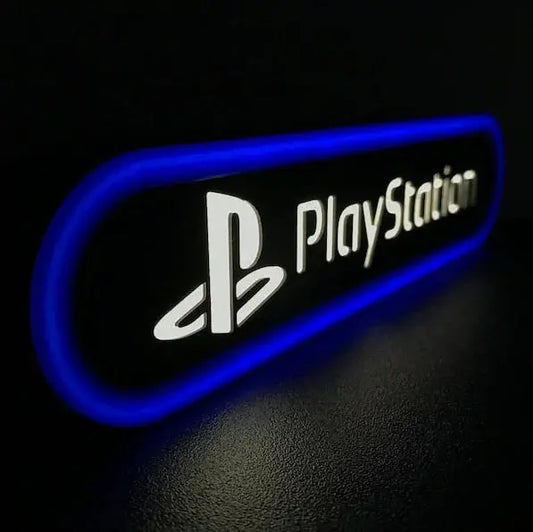 PlayStation 3d Printed Led Sign FYLZGO Signs