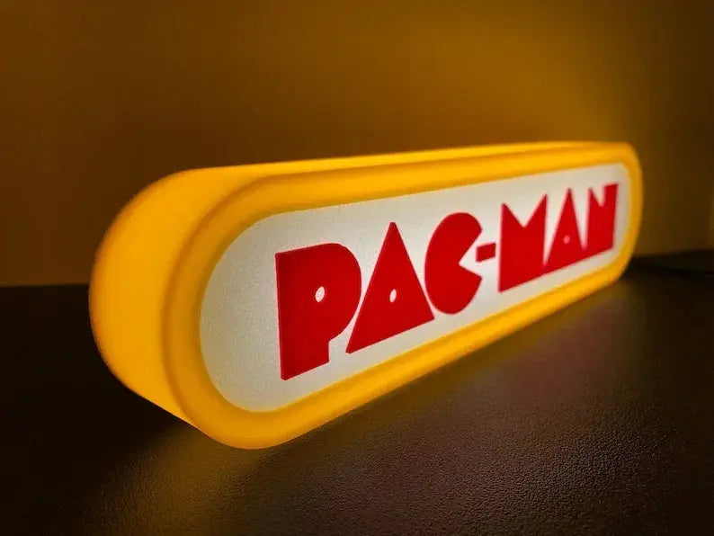 Game Logo 3d Printed Led Sign FYLZGO Signs