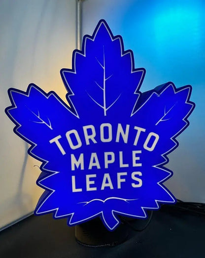 Toronto Maple Leafs - NHL - LED Lightbox Sign/Lamp FYLZGO Signs