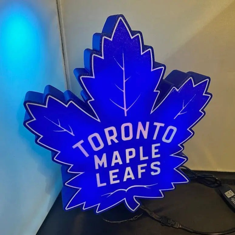 Toronto Maple Leafs - NHL - LED Lightbox Sign/Lamp FYLZGO Signs