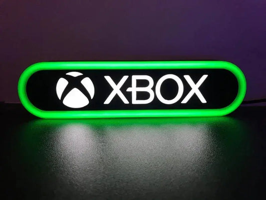 Xbox 3d Printed Led Sign FYLZGO Signs