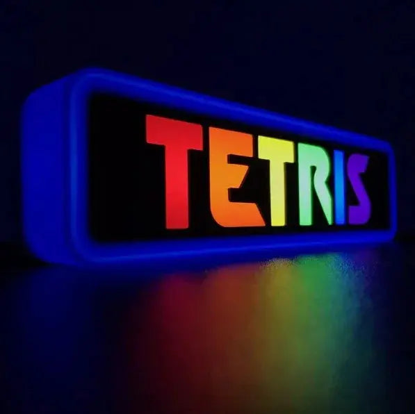 Tetris 3d Printed Led Sign FYLZGO Signs