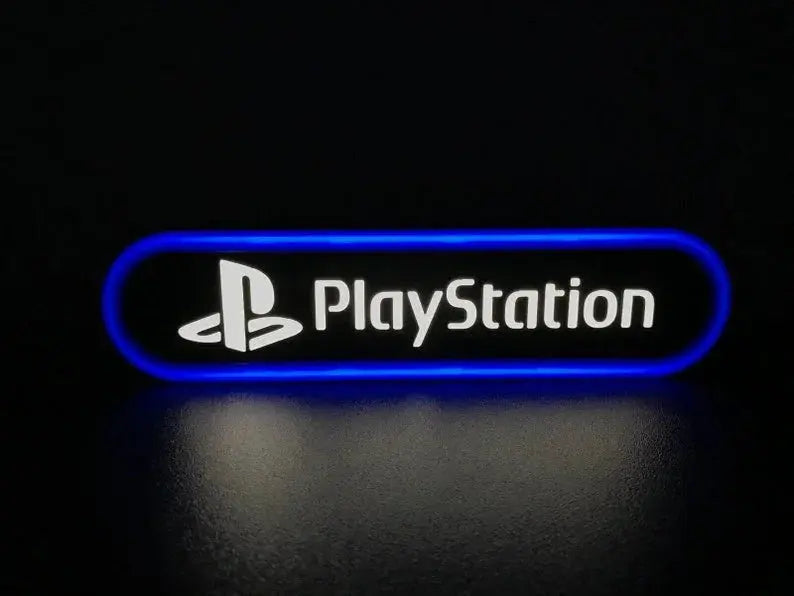 PlayStation 3d Printed Led Sign FYLZGO Signs
