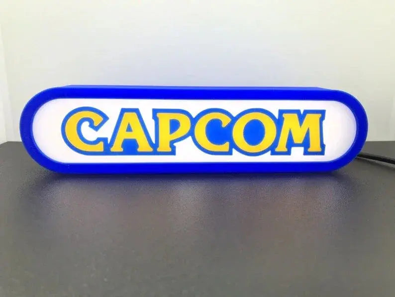 CapCom 3d Printed Led Sign FYLZGO Signs