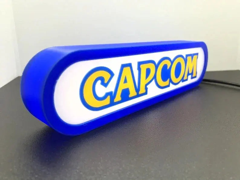 CapCom 3d Printed Led Sign FYLZGO Signs