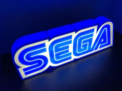 Sega 3d Printed Led Sign FYLZGO Signs