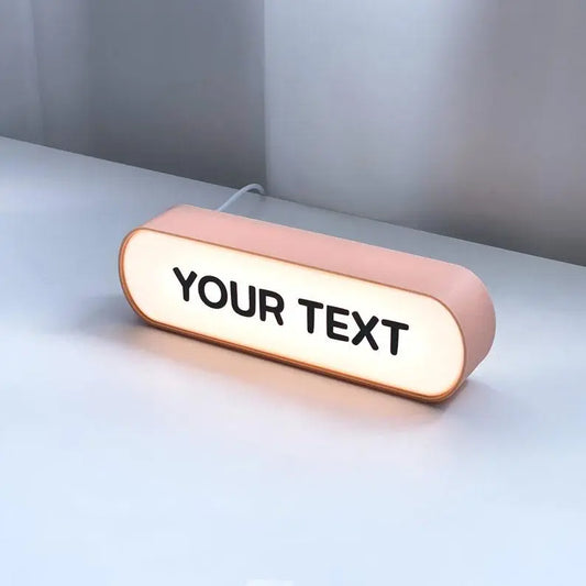 Personalized light box, custom light box, Custom text led sign, Personalized gifts FYLZGO Signs
