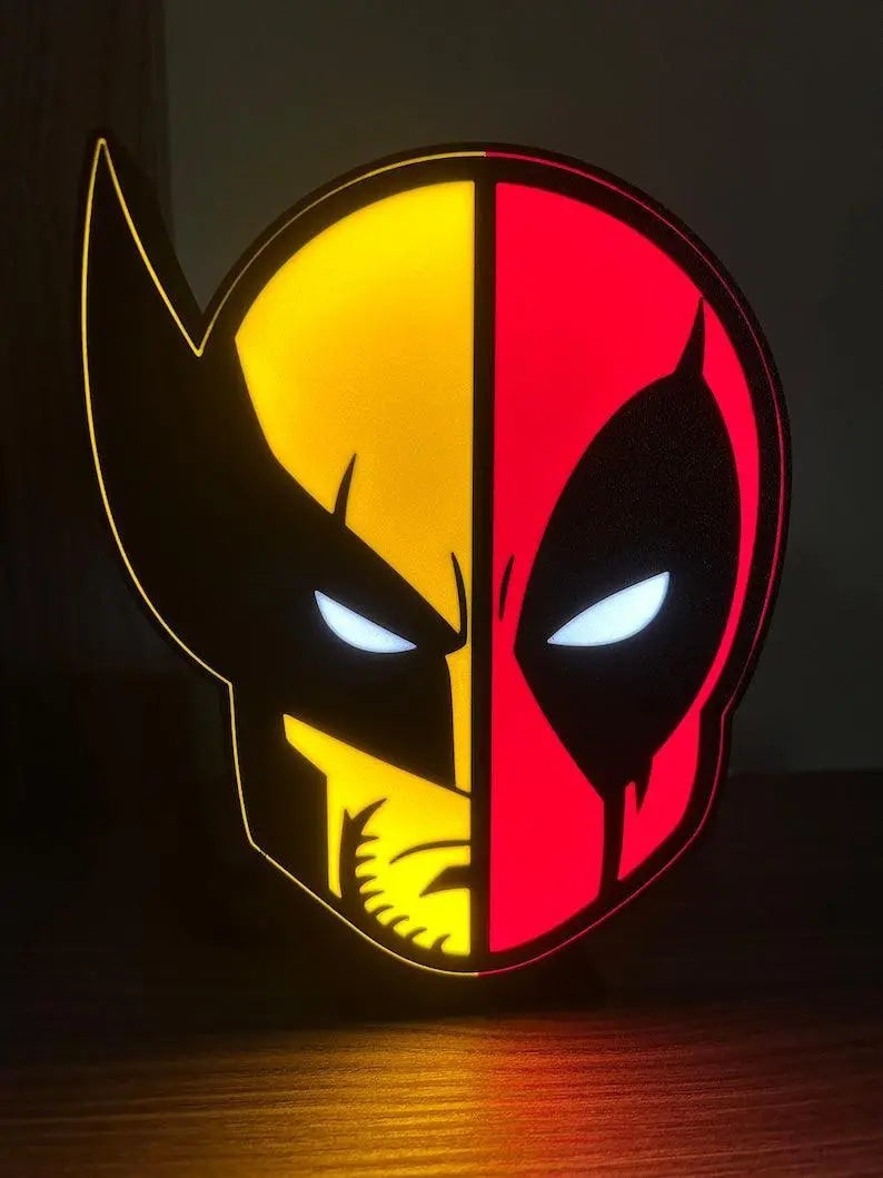 Deadpool 3 Wolverine/Deadpool Light FYLZGO Signs