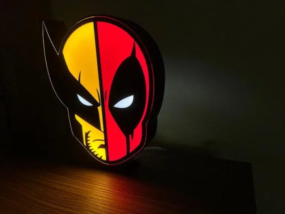 Deadpool 3 Wolverine/Deadpool Light FYLZGO Signs