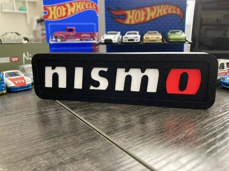 Nismo 3d Printed Led Sign FYLZGO Signs