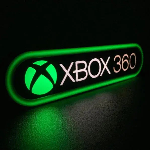 Xbox 360 3d Printed Led Sign FYLZGO Signs