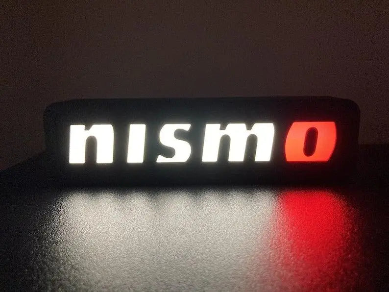 Nismo 3d Printed Led Sign FYLZGO Signs