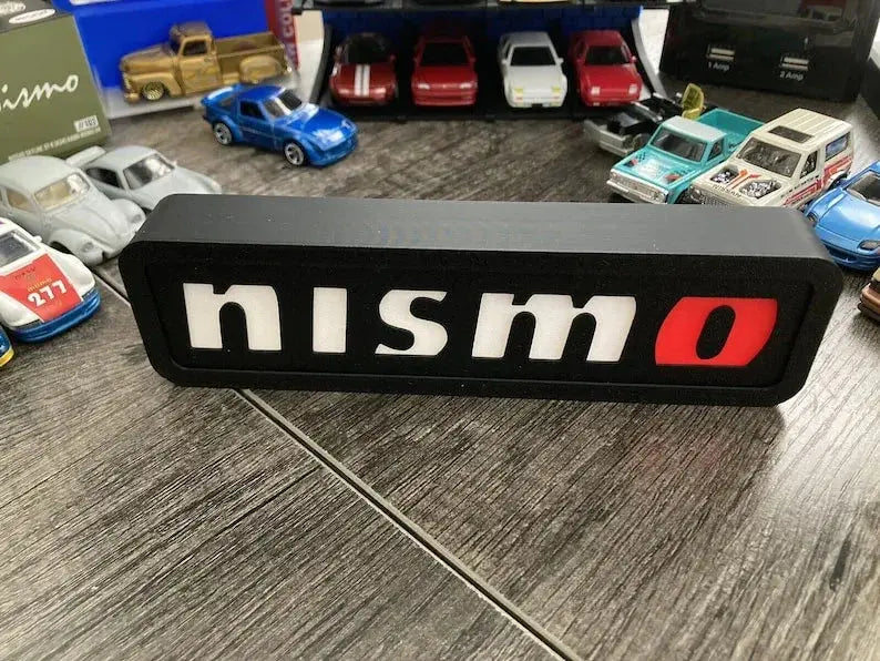 Nismo 3d Printed Led Sign FYLZGO Signs
