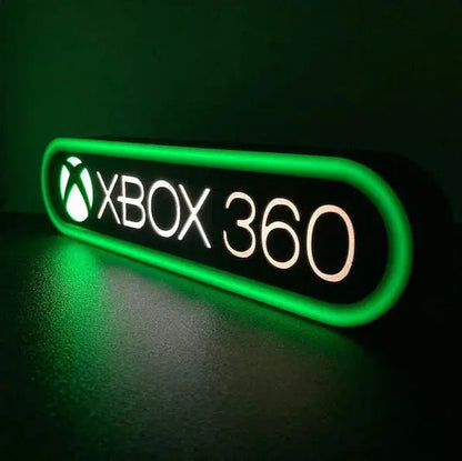Xbox 360 3d Printed Led Sign FYLZGO Signs
