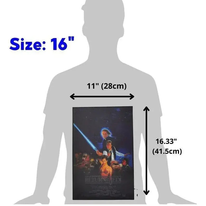 Star Wars Return of the Jedi Movie Poster LED Lightbox | Fully Dimmable & Powered by USB FYLZGO Signs