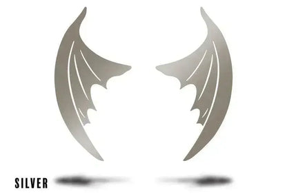Fantasy Bat Wings Metal Wall Decor | Demon Wings Wall Hanging | Halloween Decor | The Bat Boys Wall Art | Bookish Home Decor FYLZGO Signs