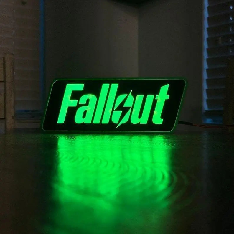 Fallout LED Light Box FYLZGO Signs