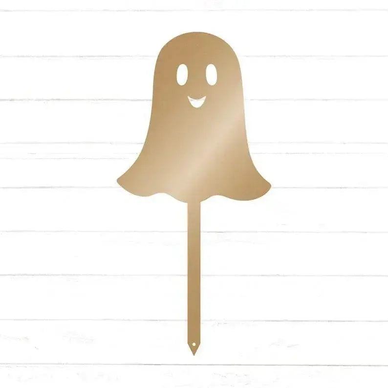 Ghost Yard Stake | Halloween Decor | Spooky Yard Art | Outdoor Halloween Decor | Ghost Decor | Halloween Ghost | Cute Ghost FYLZGO Signs