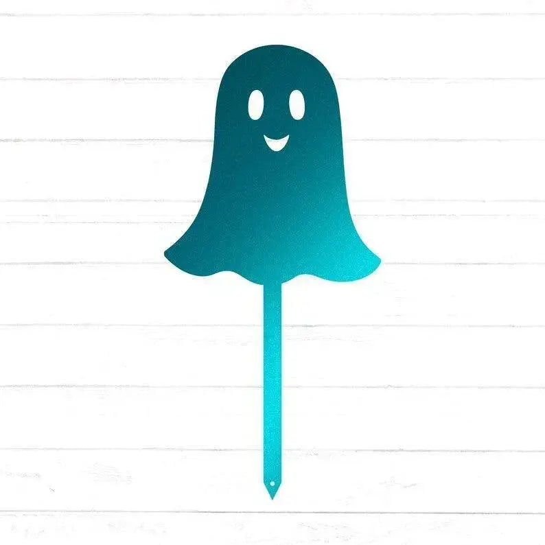 Ghost Yard Stake | Halloween Decor | Spooky Yard Art | Outdoor Halloween Decor | Ghost Decor | Halloween Ghost | Cute Ghost FYLZGO Signs