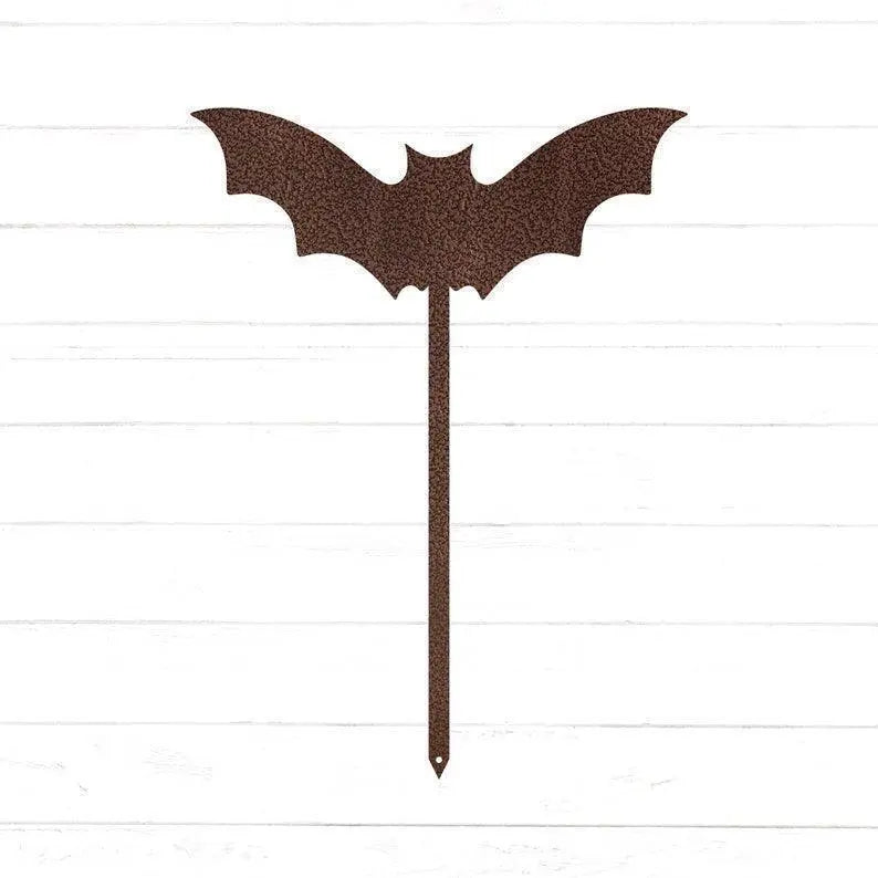 Bat Yard Stake | Halloween Decor | Spooky Yard Art | Outdoor Halloween Decor | Bat Decor | Halloween Bat | Cute Bat FYLZGO Signs