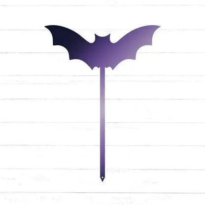 Bat Yard Stake | Halloween Decor | Spooky Yard Art | Outdoor Halloween Decor | Bat Decor | Halloween Bat | Cute Bat FYLZGO Signs