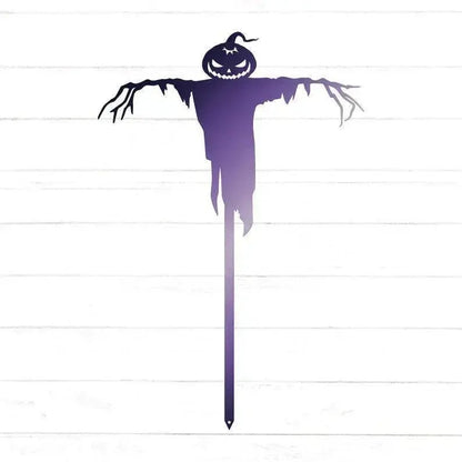 Scarecrow Yard Stake | Halloween Decor | Spooky Yard Art | Outdoor Halloween Decor | Scarecrow Decor | Fall Scarecrow FYLZGO Signs