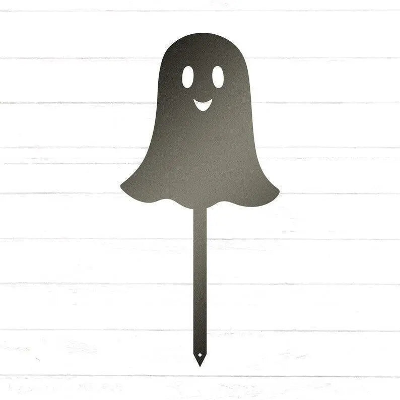 Ghost Yard Stake | Halloween Decor | Spooky Yard Art | Outdoor Halloween Decor | Ghost Decor | Halloween Ghost | Cute Ghost FYLZGO Signs
