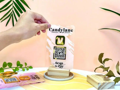 Custom QR Code Sign, Social Media QR Code Sign, QR Code Display Sign Acrylic, Payment Method Sign, Custom Logo Sign, Salon Sign, Beauty Sign FYLZGO Signs