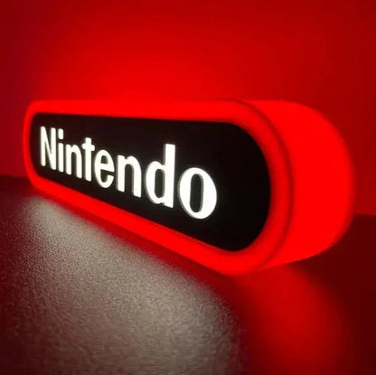 Nintendo v2 3d Printed Led Sign FYLZGO Signs