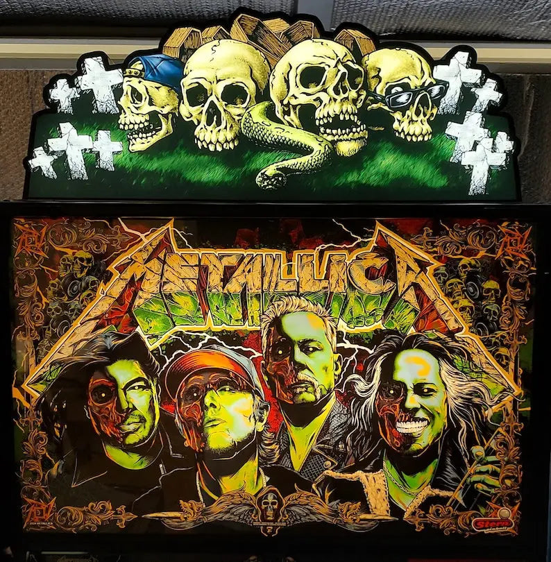 Stern Metallica Remastered Skull Topper FYLZGO Signs