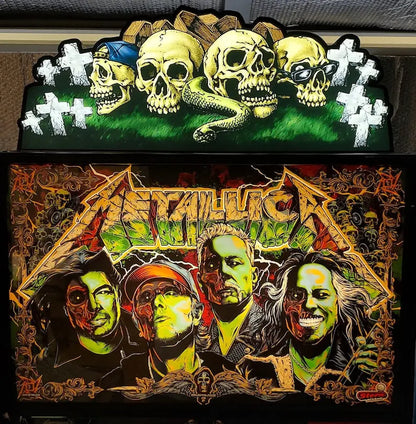 Stern Metallica Remastered Skull Topper FYLZGO Signs