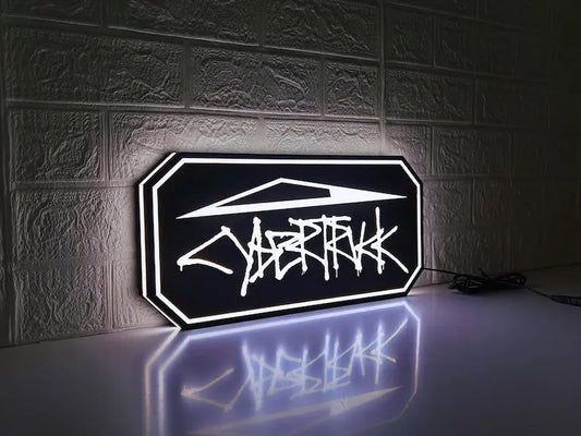 Tesla Cybertruck LED Sign – Dimmable USB Neon Wall Art FYLZGO