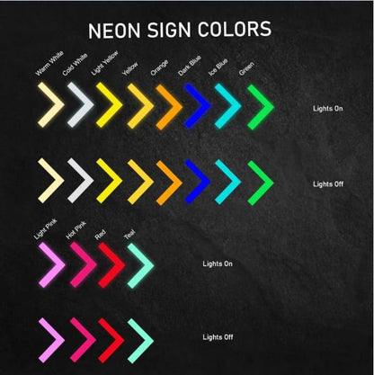 Custom Your Own Text Neon Sign LED Sign Club
