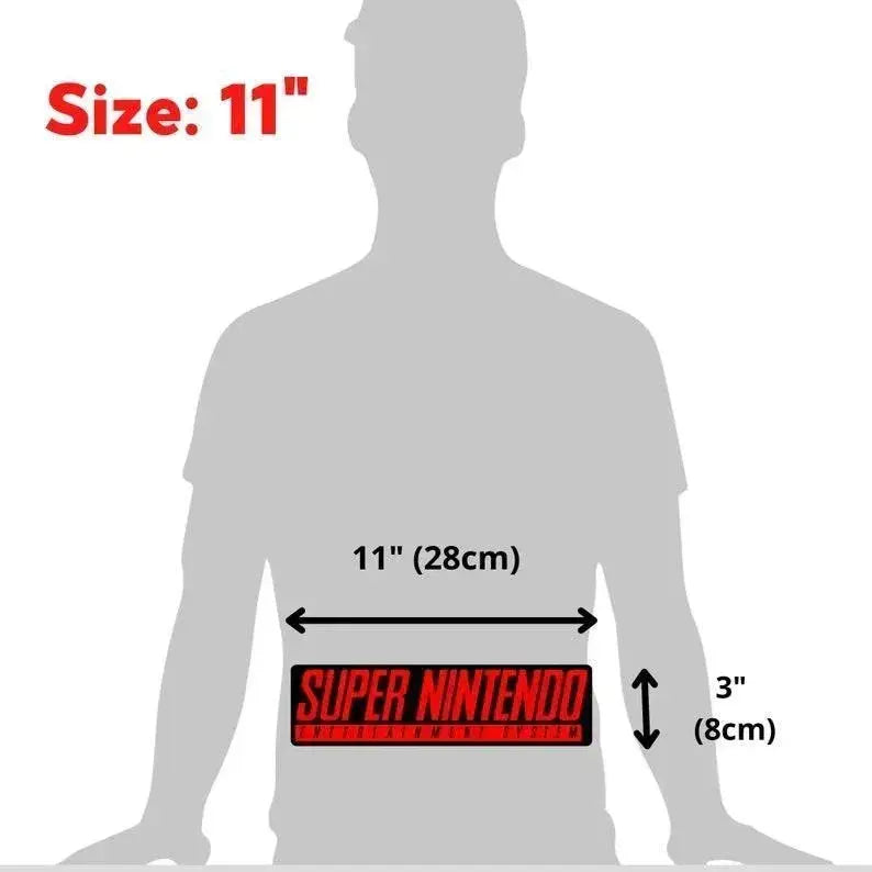 SNES Video Game Lightbox Led Light Great for Gaming Room Decor Nintendo Sign for Man Cave FYLZGO Signs