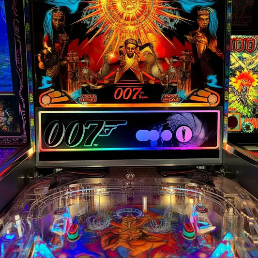 007 James Bond Pinball Acrylic LED Topper, for Pinball Machine, Pinball Topper FYLZGO Signs
