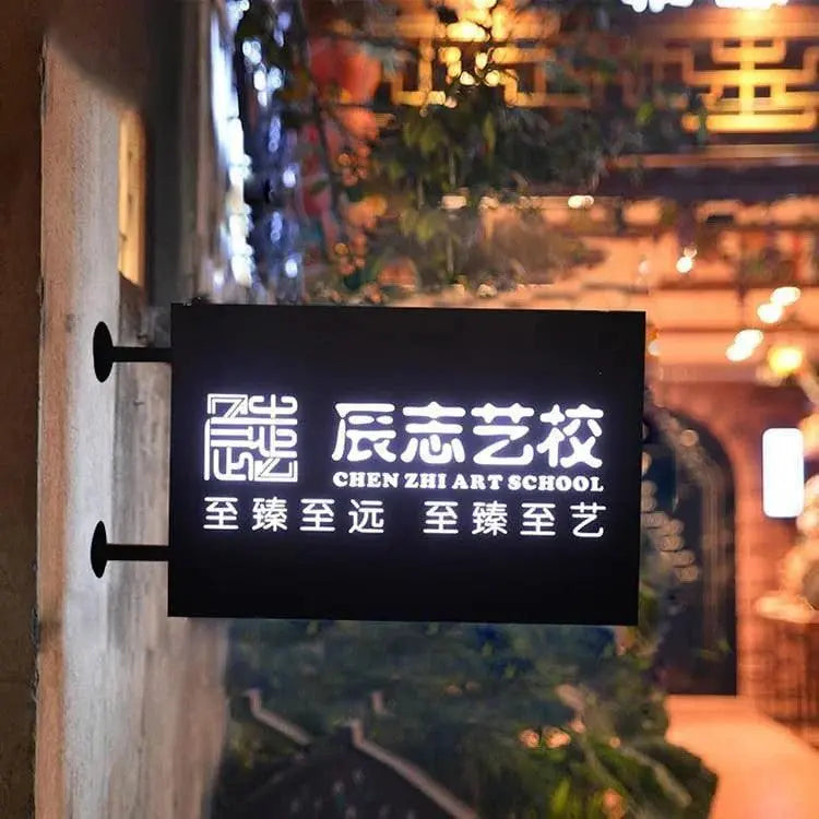 Custom Rectangle LED Advertising Light Box Outdoor Waterproof LED Light Box Signages led advertising lightbox FYLZGO Signs