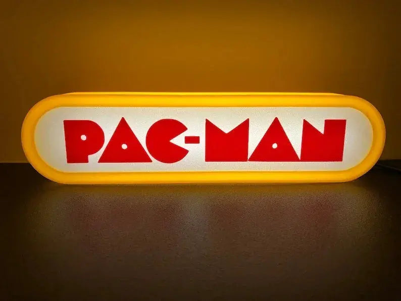 Game Logo 3d Printed Led Sign FYLZGO Signs