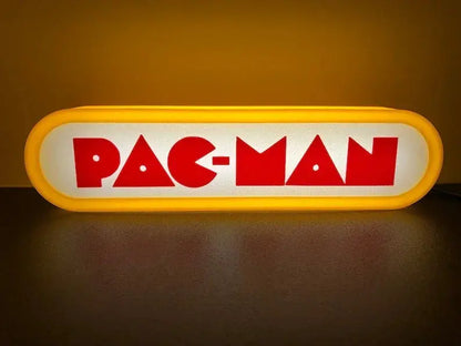 Game Logo 3d Printed Led Sign FYLZGO Signs