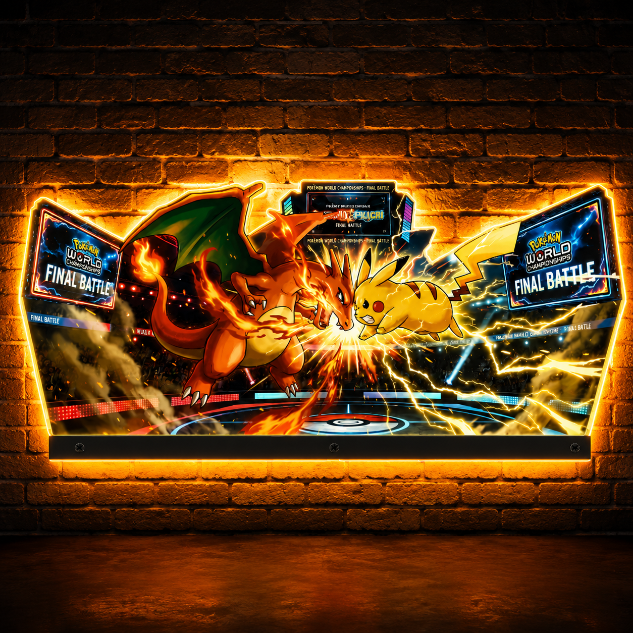 New Arrival Pokemon Pinball Topper 3D Acrylic LED RGB Topper, for Stern Pinball Machine, Pinball Topper NEOUNIK