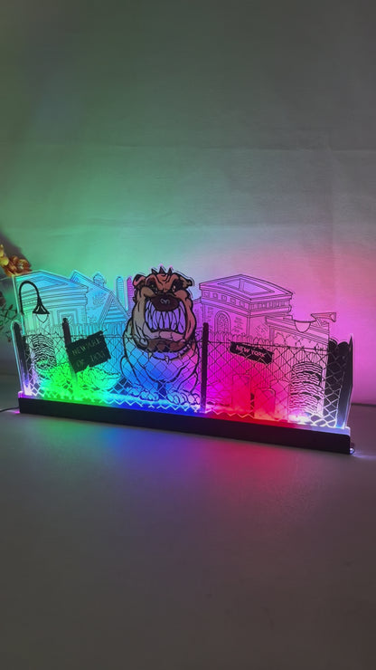 Junk Yard Pinball Topper Acrylic RGB LED Topper, For Williams Pinball Machine
