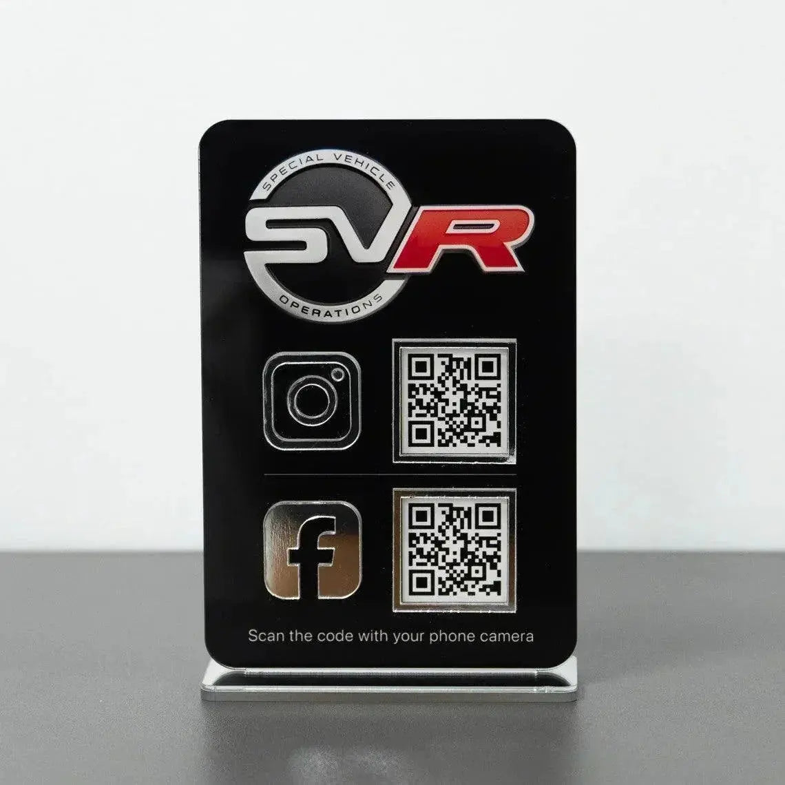 Mini qr code sign, QR Code Sign Social Media, QR Code Display Sign Acrylic, Custom QR Code Sign, Payment Method Sign, Custom Logo Sign FYLZGO Signs