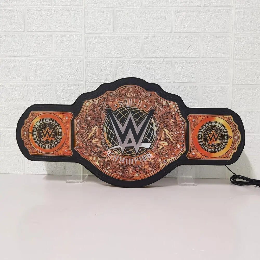 WWE Pinball Topper LED US Dimmable Limited Edition, Pinball Arcade Decor, Perfect for Game Room or Pinball Machine FYLZGO Signs